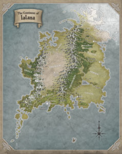 The Continent of Ialana by Misty Beee for Katlynn Brooke.